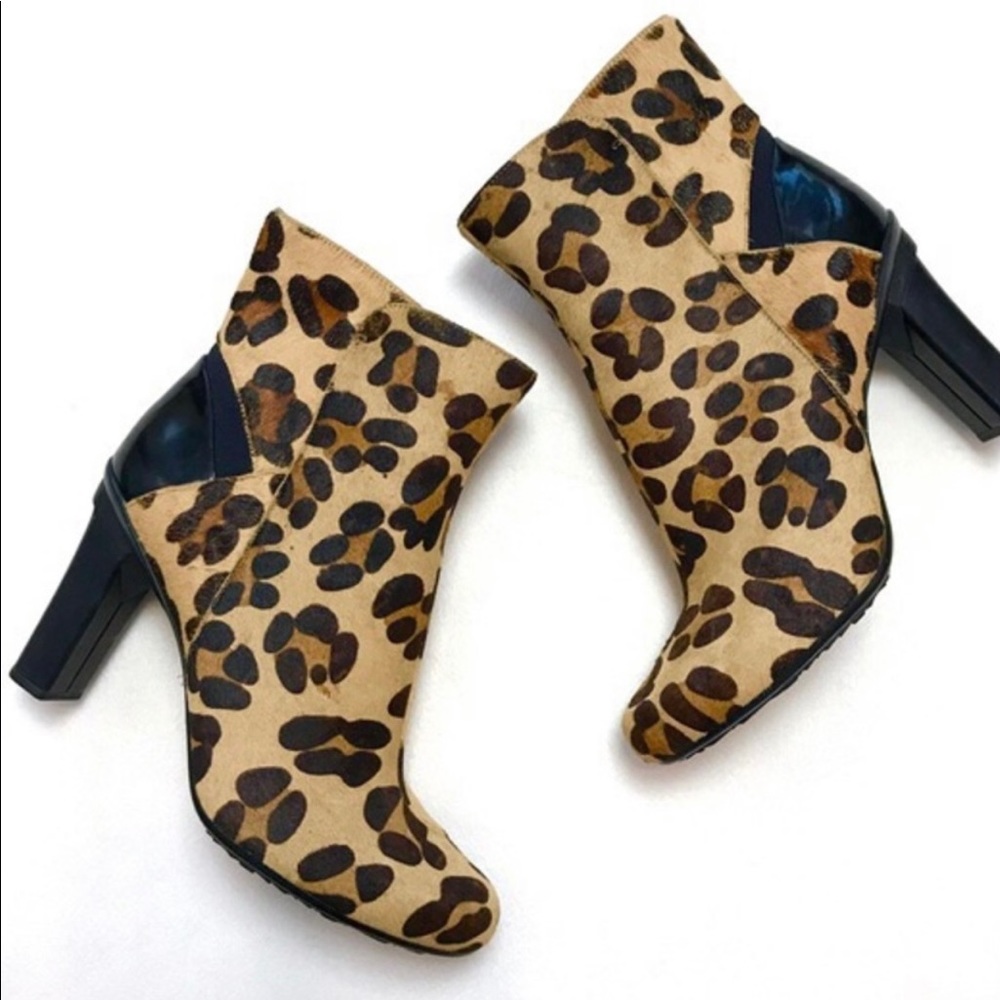 Tsubo real calf hair booties. New.